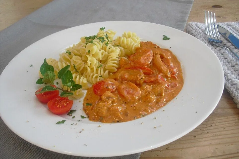Sahniges Putengeschnetzeltes